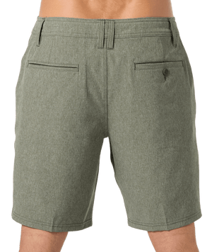 O'Neill Reserve Heather 19'' Shorts-Hthr Mulled Basil— Alternate View