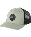 O'Neill Logo Trucker Hat-Oil Green