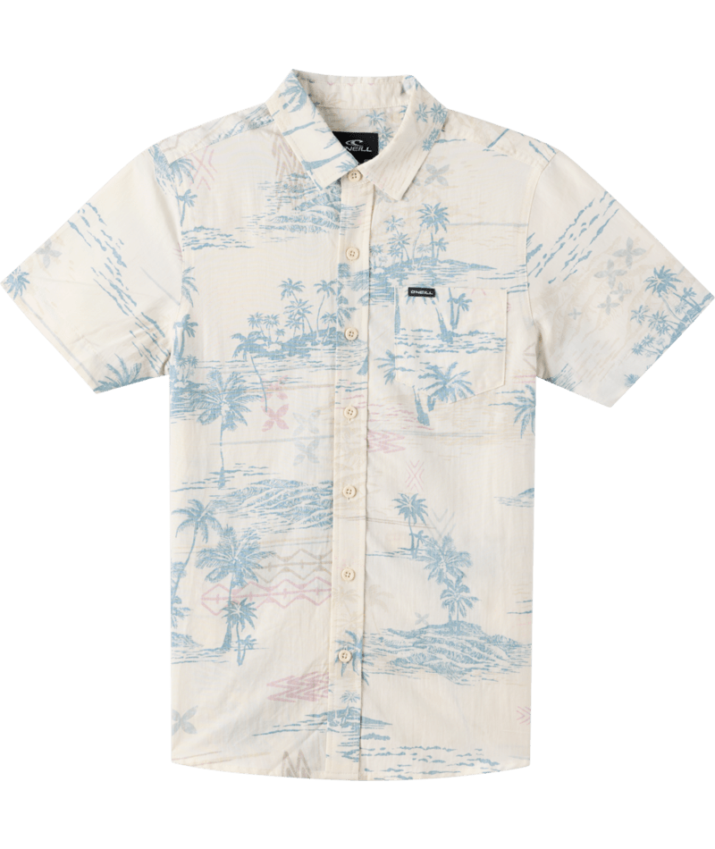 O'Neill Boy's Oasis Eco Standard Shirt-Cream