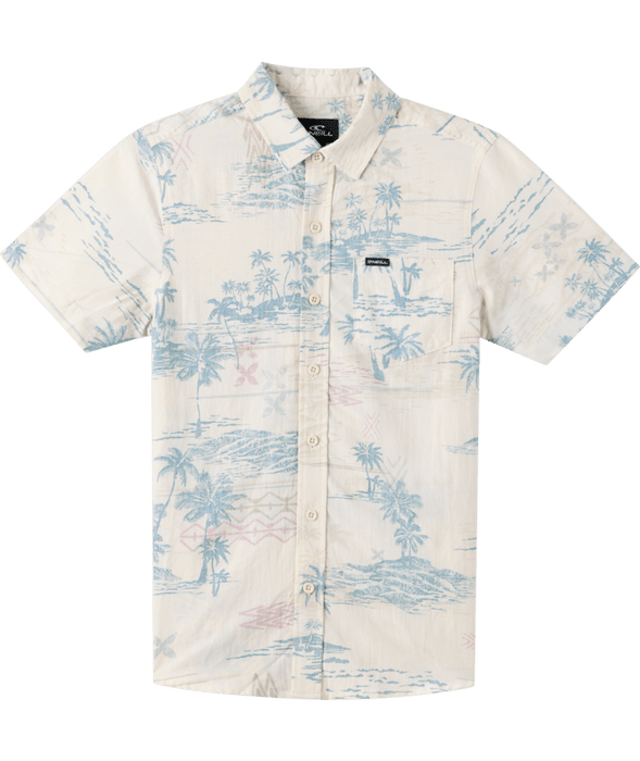 O'Neill Boy's Oasis Eco Standard Shirt-Cream