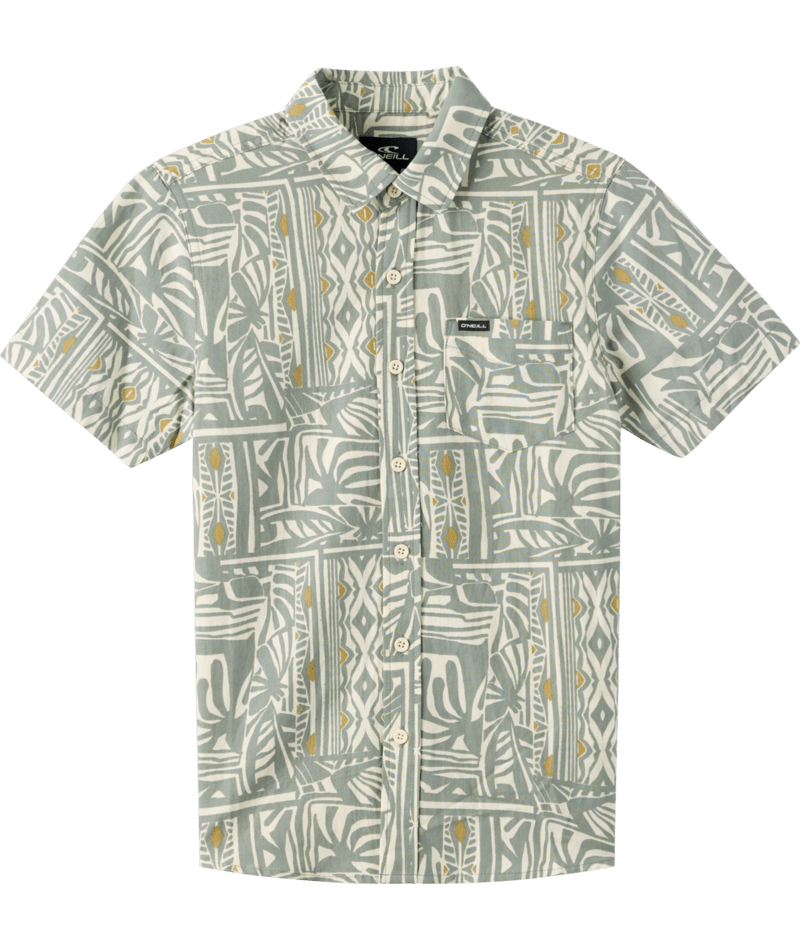 O'Neill Boy's Oasis Eco Standard Shirt-Sage