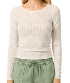 O'Neill Marliz Lace L/S Shirt-Winter White