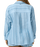 O'Neill Leni Waves Stripe Relaxed L/S Shirt-Chambray Blue