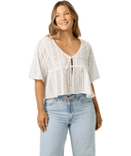 O'Neill Loni Eyelet Shirt-White