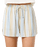 O'Neill Millie Stripe Shorts-Tapioca