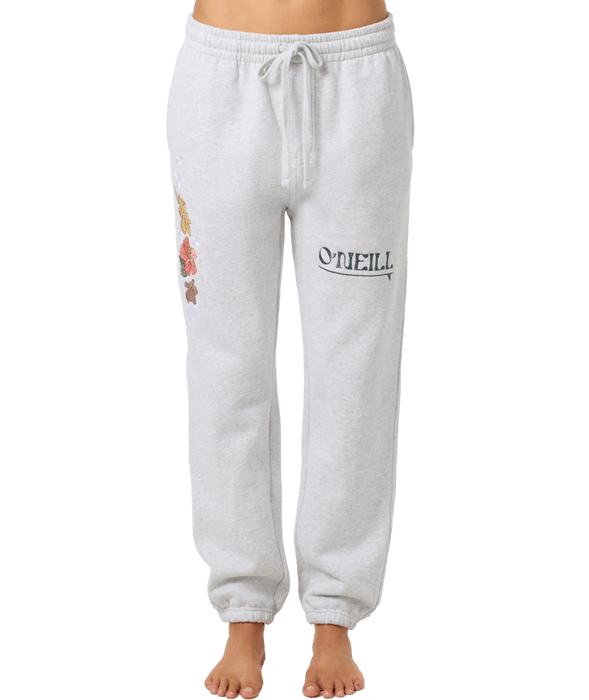 O'Neill Lush Relaxed Pants-Heather Grey
