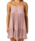 O'Neill Saltwater Solids Rilee Mini Coverup Dress-Orchid