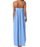 O'Neill Saltwater Solids Sai Maxi Coverup Dress-Blue Glass