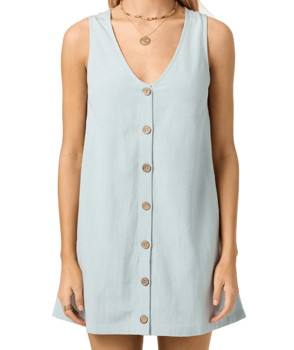 O'Neill Sanders Mini Dress-Cloud Blue