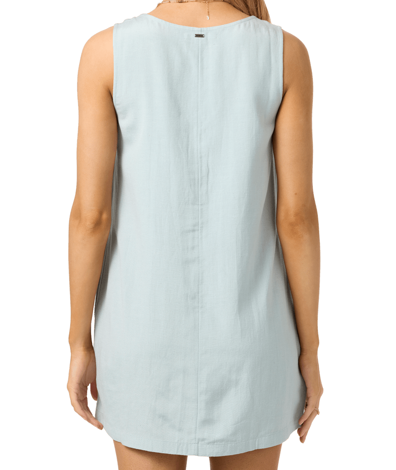 O'Neill Sanders Mini Dress-Cloud Blue