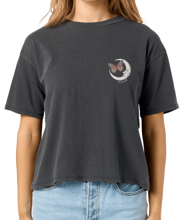 O'Neill La Luna Easy Tee-Washed Black