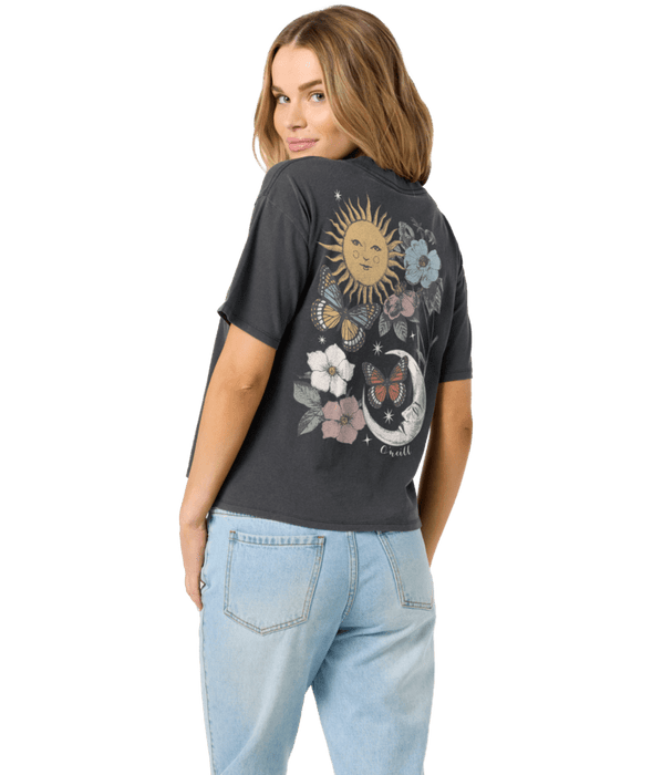 O'Neill La Luna Easy Tee-Washed Black