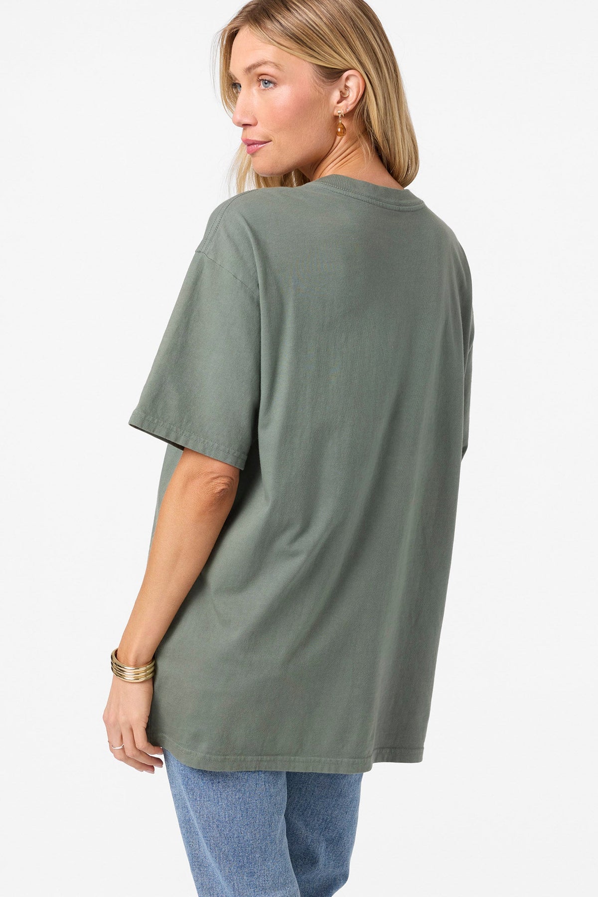 O'Neill OG Elements Oversized Tee-Balsam Green