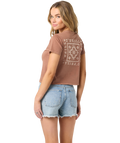 O'Neill Radiant Fitted Tee-Carob Brown