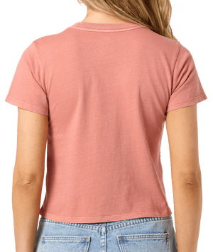 O'Neill Throne Fitted Tee-Canyon Rose— Alternate View