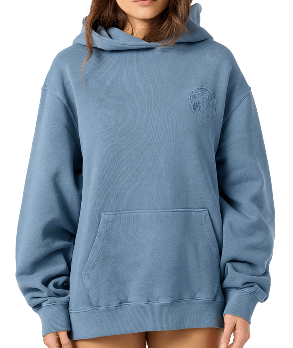 O'Neill OG Circle Surfer Vintage Hooded Sweatshirt-Blue Fusion