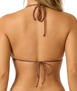 O'Neill Saltwater Solids Venice Top-Coconut Brown— Alternate View
