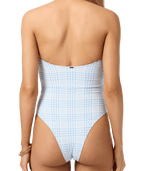 O'Neill Catamaran Plaid Poolside One Piece-Azurine