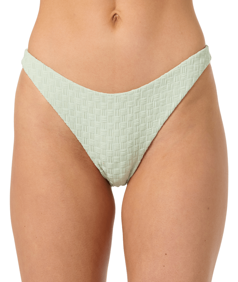 O'Neill Willow Weave Flamenco Bottom-Green Lily