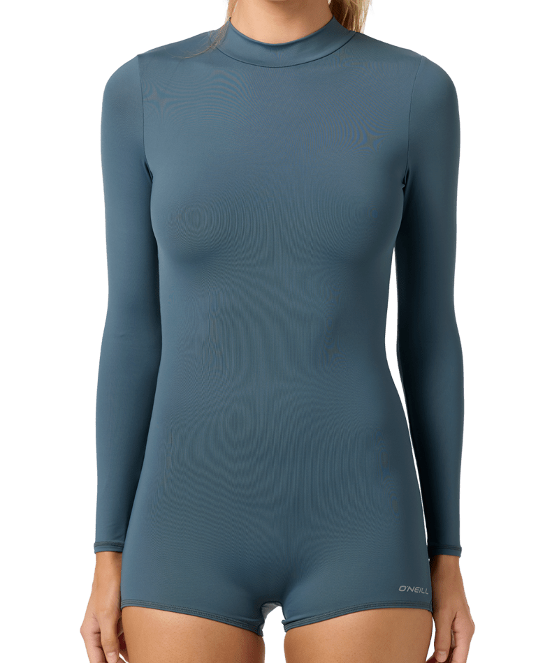O'Neill Performance Surf Shadow Bay L/S One Piece-Slate
