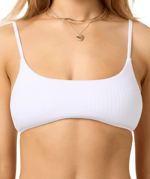 O'Neill Shorebreak Rib Surfside Top-White