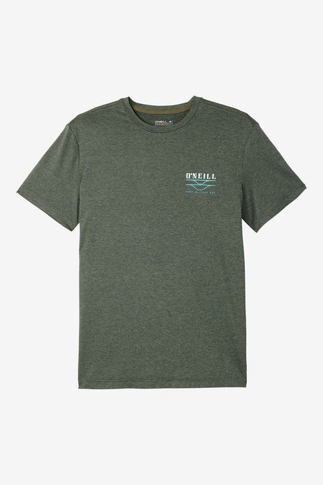 O'Neill Trvlr UPF Tee-Heather Olive