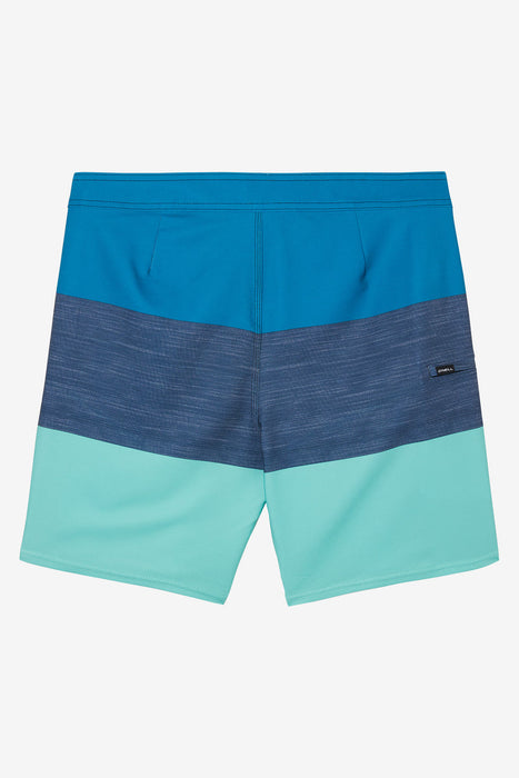 O'Neill Hyperfreak Heat Block 19 Boardshorts-Bay Blue