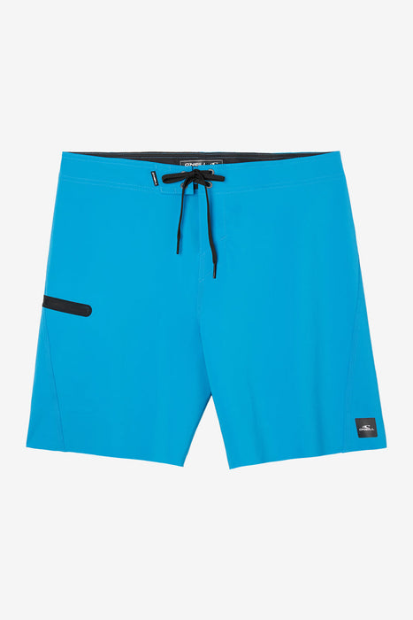 O'Neill Hyperfreak Tech Solid 19 Boardshorts-Mdt Blue