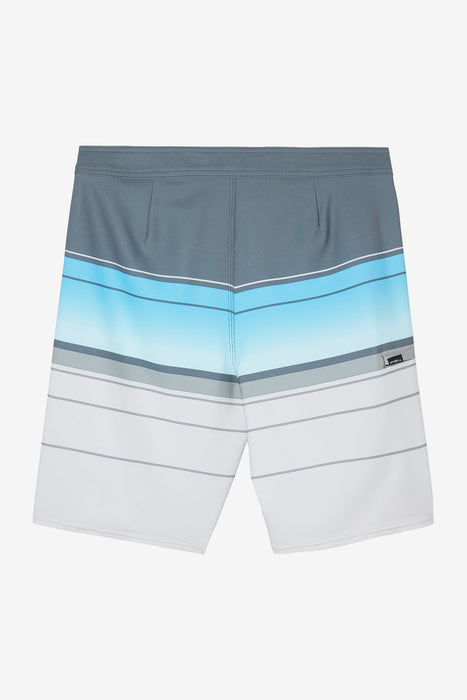 O'Neill Boys' Hyperfreak Heat Stripe 17 Boardshorts-Grey