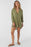 O'Neill Belizin Coverup Dress-Oil Green