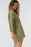 O'Neill Belizin Coverup Dress-Oil Green