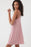 O'Neill Morette Spacedye Dress-Barbie Pink