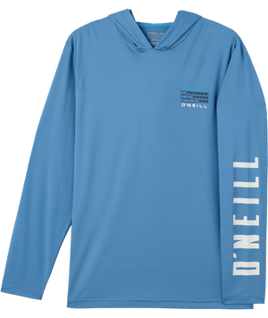 O'Neill Trvlr UPF Hooded L/S Tee-Copen Blue