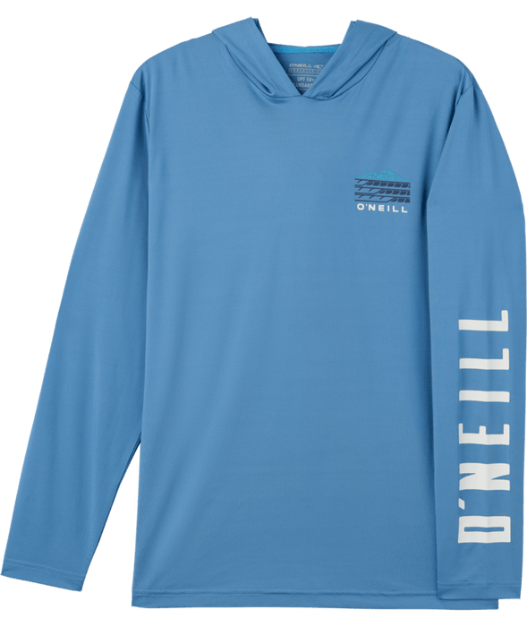 O'Neill Trvlr UPF Hooded L/S Tee-Copen Blue