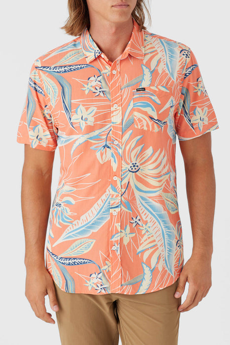 O'Neill Oasis Eco Standard S/S Shirt-Coral