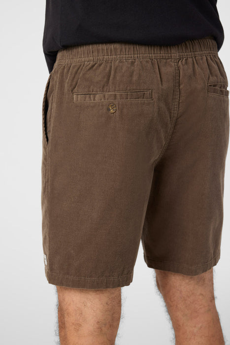 O'Neill OG Cord Shorts-Chocolate Chip
