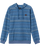 O'Neill Bavaro Stripe Pullover Sweatshirt-Copen Blue