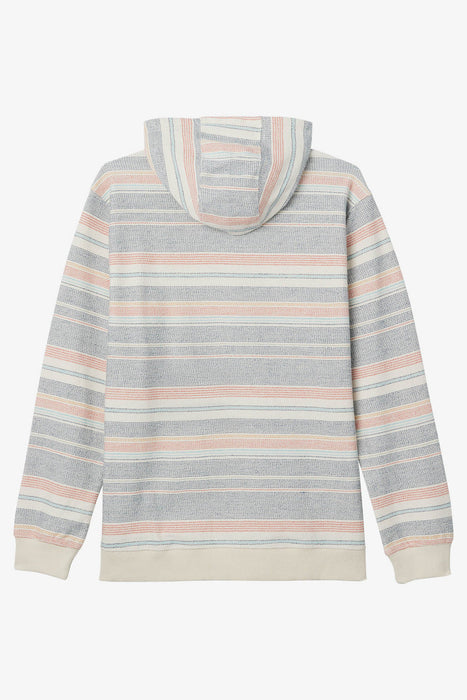 O'Neill Bavaro Stripe Pullover Sweatshirt-Cream