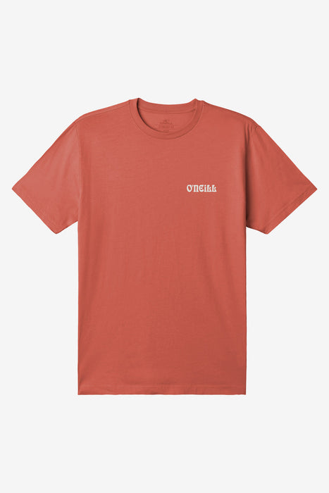 O'Neill Side Wave Tee-Hot Red