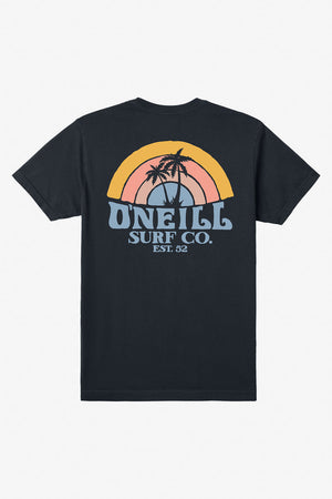O'Neill Shaved Ice Tee-Dark Charcoal
