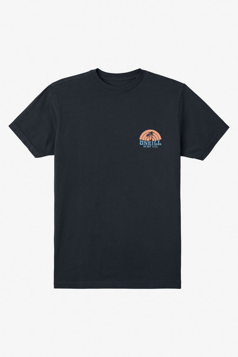 O'Neill Shaved Ice Tee-Dark Charcoal