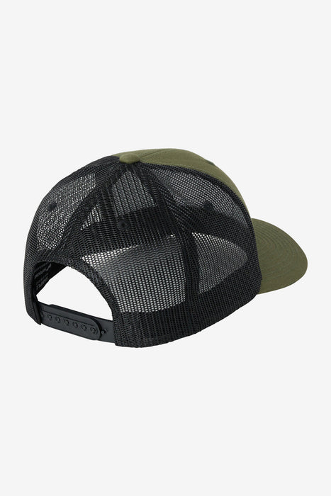 O'Neill Stash Trucker Hat-Drk Olive2