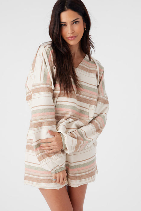 O'Neill Rosarito Hooded Sweatshirt-Tobacco Brown