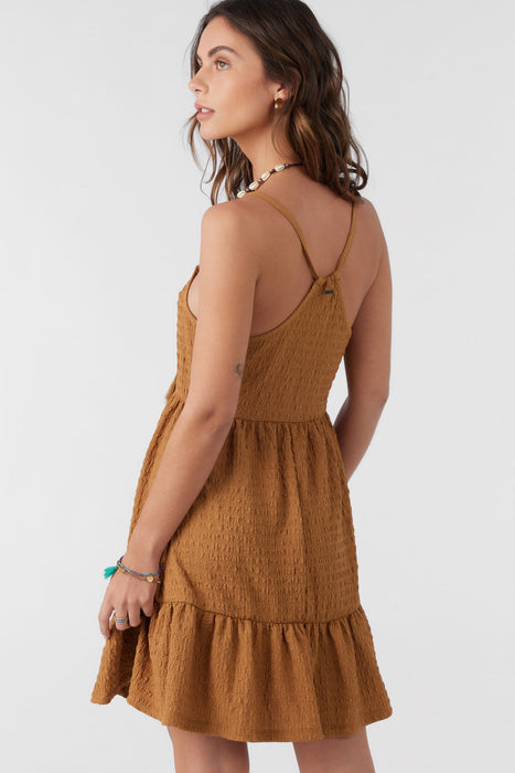 O'Neill Saige Dress-Brown Sugar