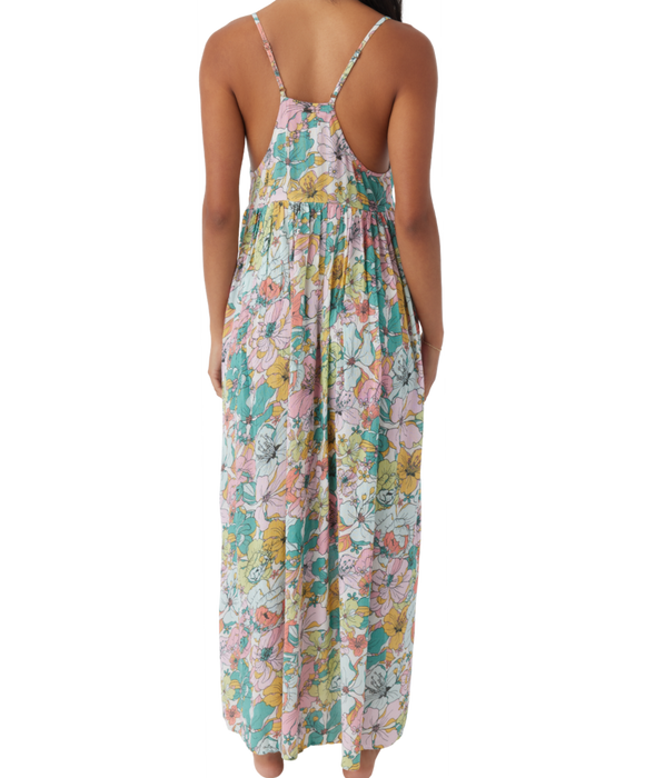 o'neill maxi dress O'Neill Saltwater Essentials Mel Printed Maxi Dress-Multi Clr