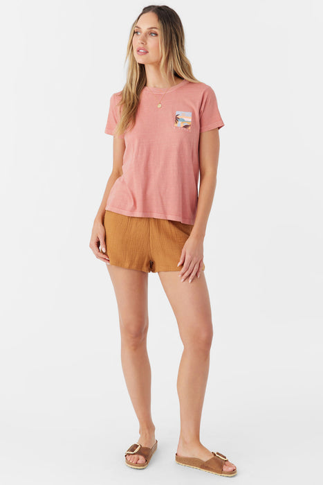 O'Neill Oceanviews Tee-Canyon Rose