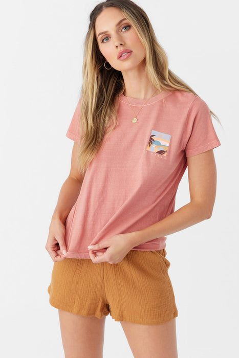 O'Neill Oceanviews Tee-Canyon Rose