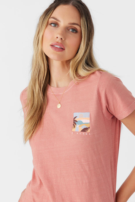 O'Neill Oceanviews Tee-Canyon Rose