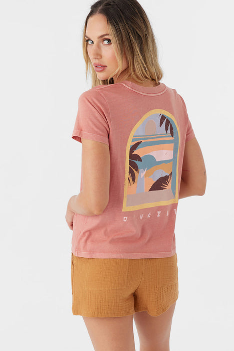 O'Neill Oceanviews Tee-Canyon Rose
