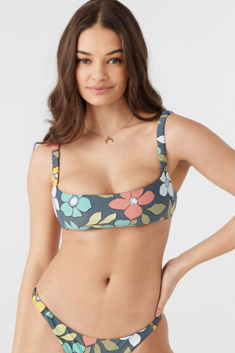 O'Neill Layla Floral Bundoran Top-Slate